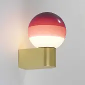 Marset Design wandlamp Dipping Light A1, dimbaar, messing / goud, Woon-/ Eetkamer, metaal, Design, Wandlamp design