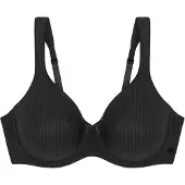 Triumph Modern Soft + Cotton W Dames Beha - BLACK - Maat B080