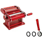 Marcato ATLAS 150 ROSSA + PASTAWIEL ROSSO, Pastamakers, Rood