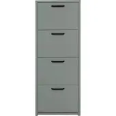 Mäusbacher scharnierkast 4 kleppen materiaal hout 64x169x24 cm
