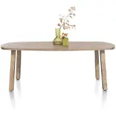Henders & Hazel PAVAROTTI eettafel metalen poten
