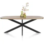 Henders & Hazel PAVAROTTI eettafel metalen poten