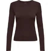 ONLY Shirt 'ONLRiley' chocoladebruin