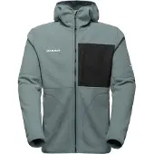 Mammut - Tamaro Midlayer Hooded Jacket - Fleecevest L, grijs