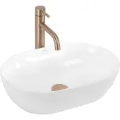 REA Amelia 45 - Opzetwastafel - Wit - 45X31X12,5Cm