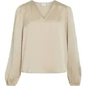 Vila Blouse 'VIEllette' greige