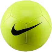 Nike Pitch Team Voetbal Maat 5 Neongeel Zwart