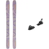 Salomon - Ski's - Qst 106 Nirvana 2026 voor Unisex van Hout - Maat 165 cm - Grijs