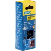 Rapid Blindklinknagels Donker Grijs | Ø4,8 x 12 mm | Incl. Boor | 50 Stuks - 5001470