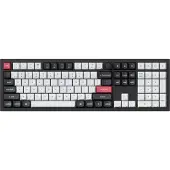 Keychron Q6 HE QMK, met kabel en draadloos, USB + RF draadloos + Bluetooth, magnetische mechanische toetsen, QWERTY-indeling, RGB LED-verlichting, wit