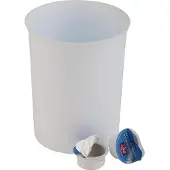Aps Prullenbak - Polypropyleen - Wit - Ø 11 cm - 0,9 Liter - Vaatwasserbestendig - Breukvast