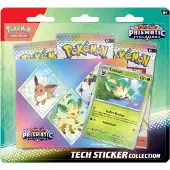 The Pokemon Company Pokemon TCG Prismatic Evolution Tech Sticker Collection - Leafeon