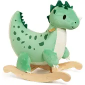 Classic World houten hobbelpaard dinosaurus