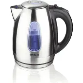 Haeger EK-22S.027A, 1,7 liter, 2200 W, zwart, roestvrij staal, waterniveau-indicator, oververwarmingsbeveiliging, draadloos