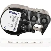 Brady M4C-125-342 tape krimpkous zwart op geel | 6,00 mm x 2,13 m (origineel)
