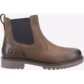 Cotswold Bodicote Leren Bruine Herenlaarzen