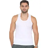 Enzo | Heren Vesten 3 Pack - Wit