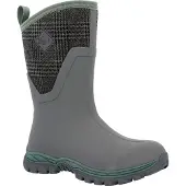 Muck Laarzen Arctic Sport II Neopreen Grijs/Plaid Wellington Laarzen