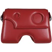 OFF-WHITE Burrow 22 schoudertas rood