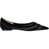 Jimmy Choo Love Ballerina's Zwart