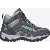Hi-tec Jaguar Mid Dames Wandelschoenen Van Polyester In Antraciet/Grijs/Cool Grijs