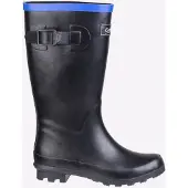 Cotswold Fairweather Rubber Kinderen Zwart/blauwe Regenlaarzen