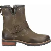 Cotswold Kinsham Leren Dames Khaki Winter Laarzen Tot Halverwege De Kuit