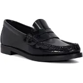 Dune London Dune Ginni Leren Zwarte Damesschoenen