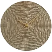 Present Time - Klok BOJANO - 20.5x2x20.5cm - Goud