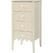 En.casa Ladekast Luspoo 82x40x40 cm crèmewit []