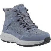 Cotswold Oddington Suede Mesh Dames Blauwe Wandelschoenen