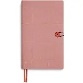 Tinne+Mia Tinne + Mia - Notitieboek with button - ginger