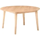 Beliani HUNTLEY - Eettafel - Lichtbruin - 140 cm - MDF