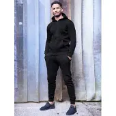 Enzo | Heren Zip Up Hoodie Tracksuit Set - Zwart