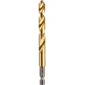 Milwaukee Metaalboor HSS-G Tin Red Hex shockwave 9mm