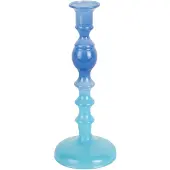 Present Time kandelaar grato mecer medium cobalt blue & soft blue