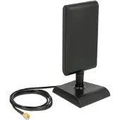 DeLOCK LTE antenne met SMA (m) connector - 2-4 dBi / zwart - 1 meter
