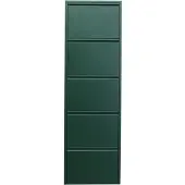Kare design Schoenenkast Caruso groen 5 laden