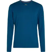 Icebreaker - 200 Oasis L/S Crewe - Merino-ondergoed M, blauw