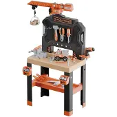 Smoby Workbench With Crane Educational Toy Oranje Kinderen