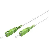 Goobay SC/APC Simplex FTTH kabel | OS2 | wit | LSZH | 30 meter