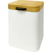 Merkloos Badkamer prullenbak - 3 l - hangend - wit