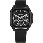 Tommy Hilfiger Herald Heren Horloge Zwart 1792220