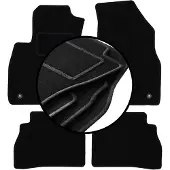 Premium Complete set veloursmatten voor: Fiat Doblo II 0 (2009-2020)