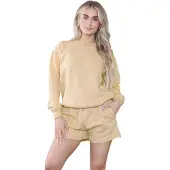 Kruze By Enzo Kruze | Dames Sweatshirt & Korte Broek Tracksuit Set