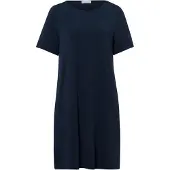 Hanro Nachthemd ' Natural Elegance ' donkerblauw