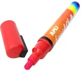 APLI - vloeibare krijtstift rood