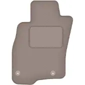 Fortuna Beige bestuurdersmat voor: Fiat Punto 12' hatchback (2012-2018)