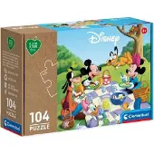 Clementoni - Disney - Mickey Classic - legpuzzel - 104 stukjes