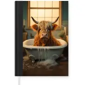 MuchoWow Schotse hooglander - Bad - Badkamer